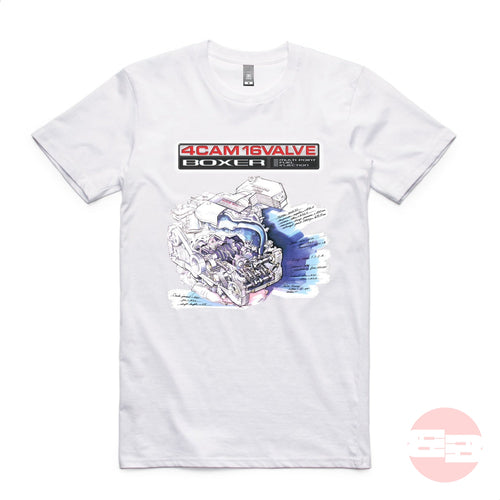 EJ20 Sketch Style - Short Sleeve T-Shirt