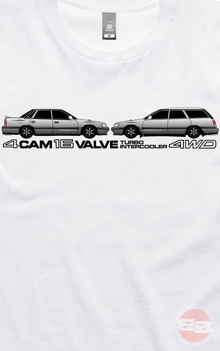GT Legacy - Sedan and Wagon - Design 1 - Short Sleeve T-Shirt