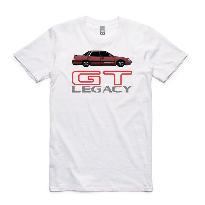 GT Legacy - Red Car - Design 3 - Short Sleeve T-Shirt