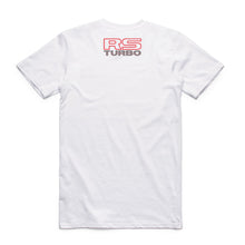 RS TURBO - Design 1 - White Short Sleeve T-Shirt Back