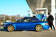22B and Type R side window coupe SUBARU decals
