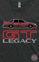 GT Legacy - Red Car - Design 3 - Short Sleeve T-Shirt