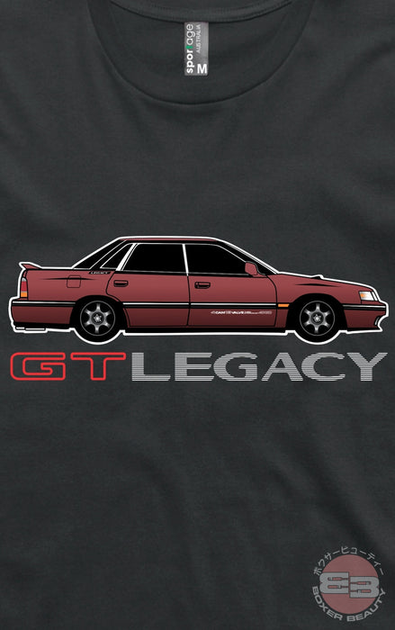 GT Legacy - Red Car - Design 2 - Short Sleeve T-Shirt