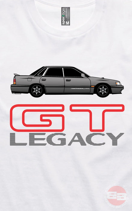 GT Legacy - Charcoal Car - Design 3 - Short Sleeve T-Shirt