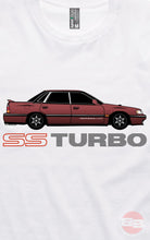 SS Turbo Legacy - Red Car - Design 2 - Short Sleeve T-Shirt