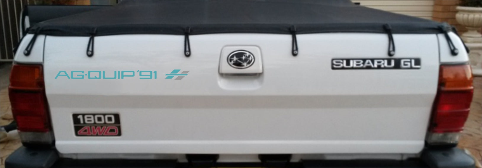 Brumby Ag-Quip 91 Teal Rear Tailgate