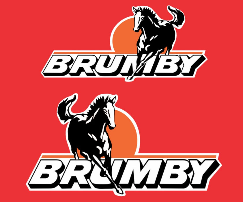 Brumby Early 1st Gen Sticker - B Pillar Pair (asymmetrical)