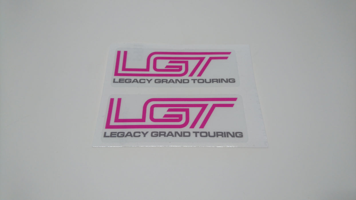 Legacy Grand Touring LGT Quarter Panel Sticker - Pair
