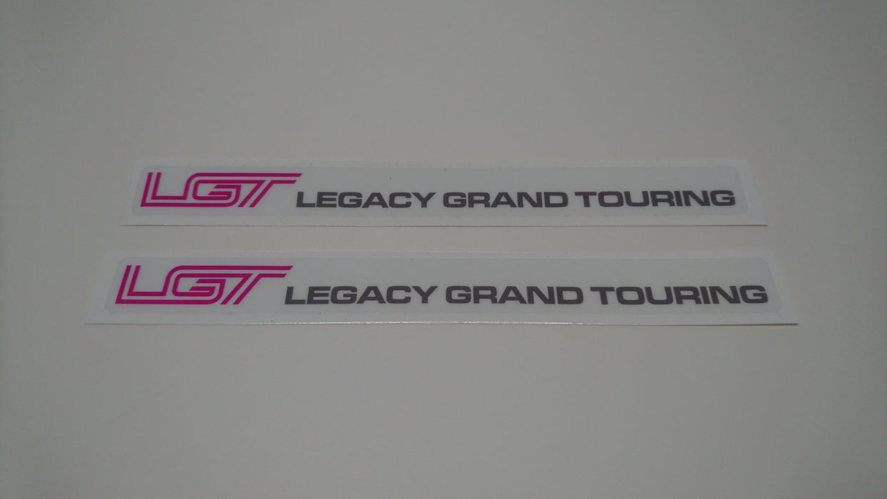 Legacy Grand Touring LGT Tailgate Sticker - Single or Pair