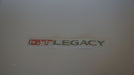 GT Legacy Mirror Mylar and Red Vinyl Decal