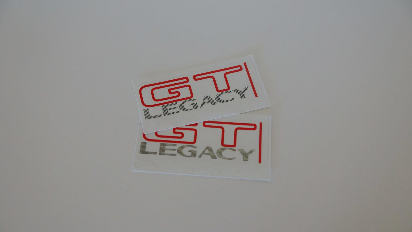 GT LEGACY and GT TURBO Quarter Panel Decals - Pair