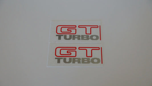 GT LEGACY and GT TURBO Quarter Panel Decals - Pair