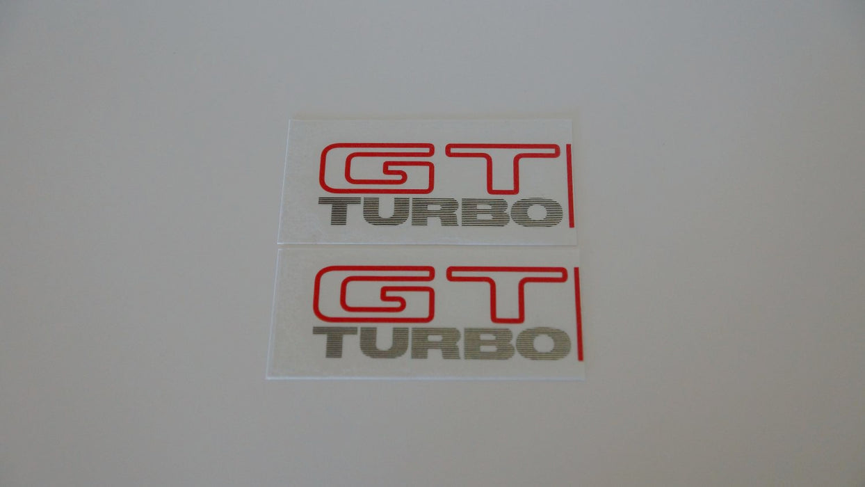 GT LEGACY and GT TURBO Quarter Panel Decals - Pair