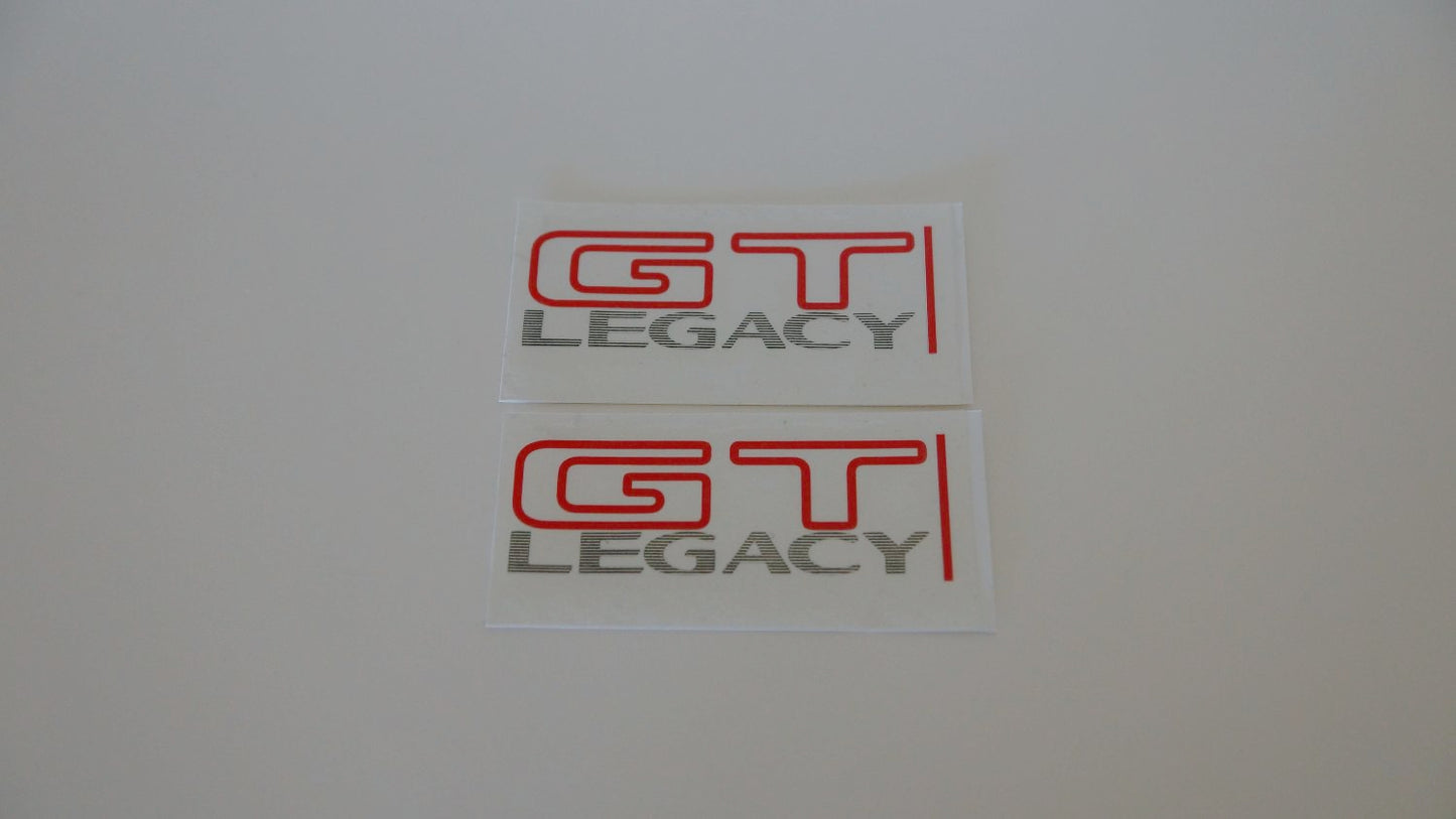 GT LEGACY and GT TURBO Quarter Panel Decals - Pair