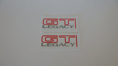 GT LEGACY and GT TURBO Quarter Panel Decals - Pair