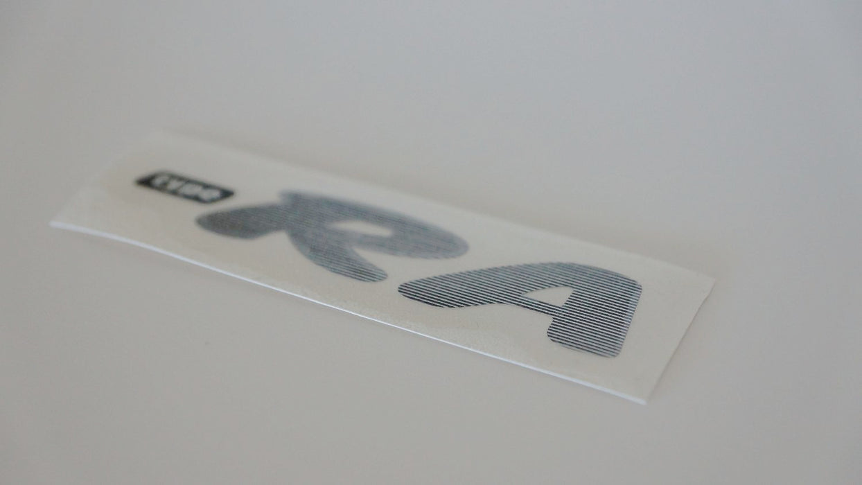 Legacy RS Type RA Rear Garnish Panel Decals/Stickers