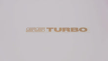 SS TURBO Boot Decals (metallic)