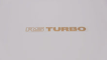 RS TURBO Boot Decals (metallic)