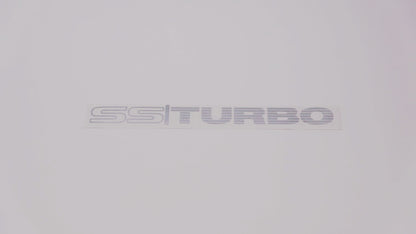 SS TURBO Boot Decals (metallic)