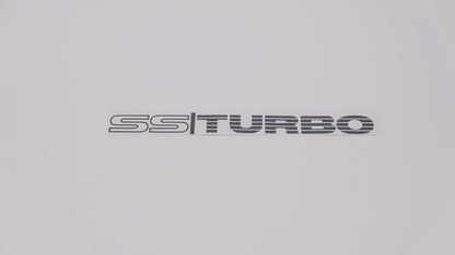 SS TURBO Boot Decals (metallic)