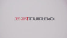 RS TURBO Boot Decals (metallic)