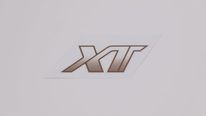 XT/Vortex/Alcyone Boot Tailgate Logo Sticker