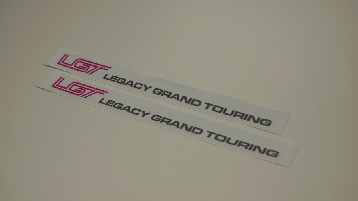 Legacy Grand Touring LGT Door Sticker - Pair