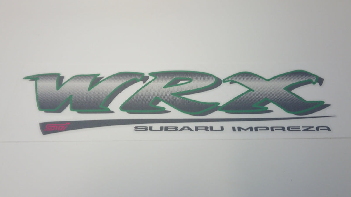 WRX Type VIII+ STI GC8/GF8 Wagon and Sedan Mid Tailgate Stickers ...