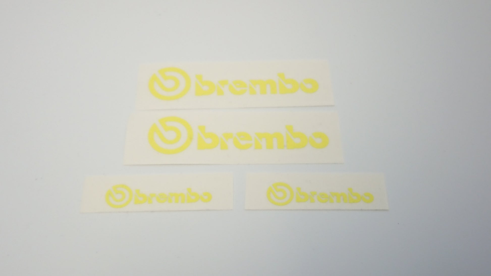 Brembo Caliper Decals - Full Set - Fluro Lime Green