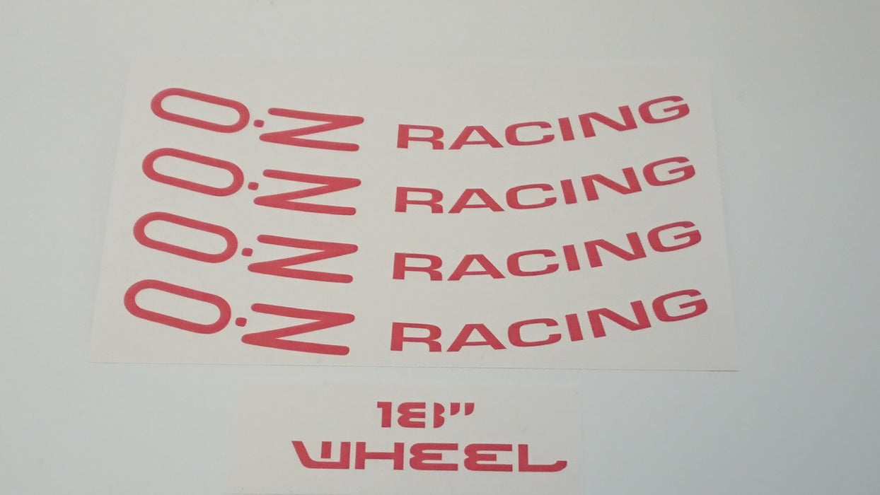 OZ Racing with Ford Logo Wheel Decals / DMB Graphics Ltd
