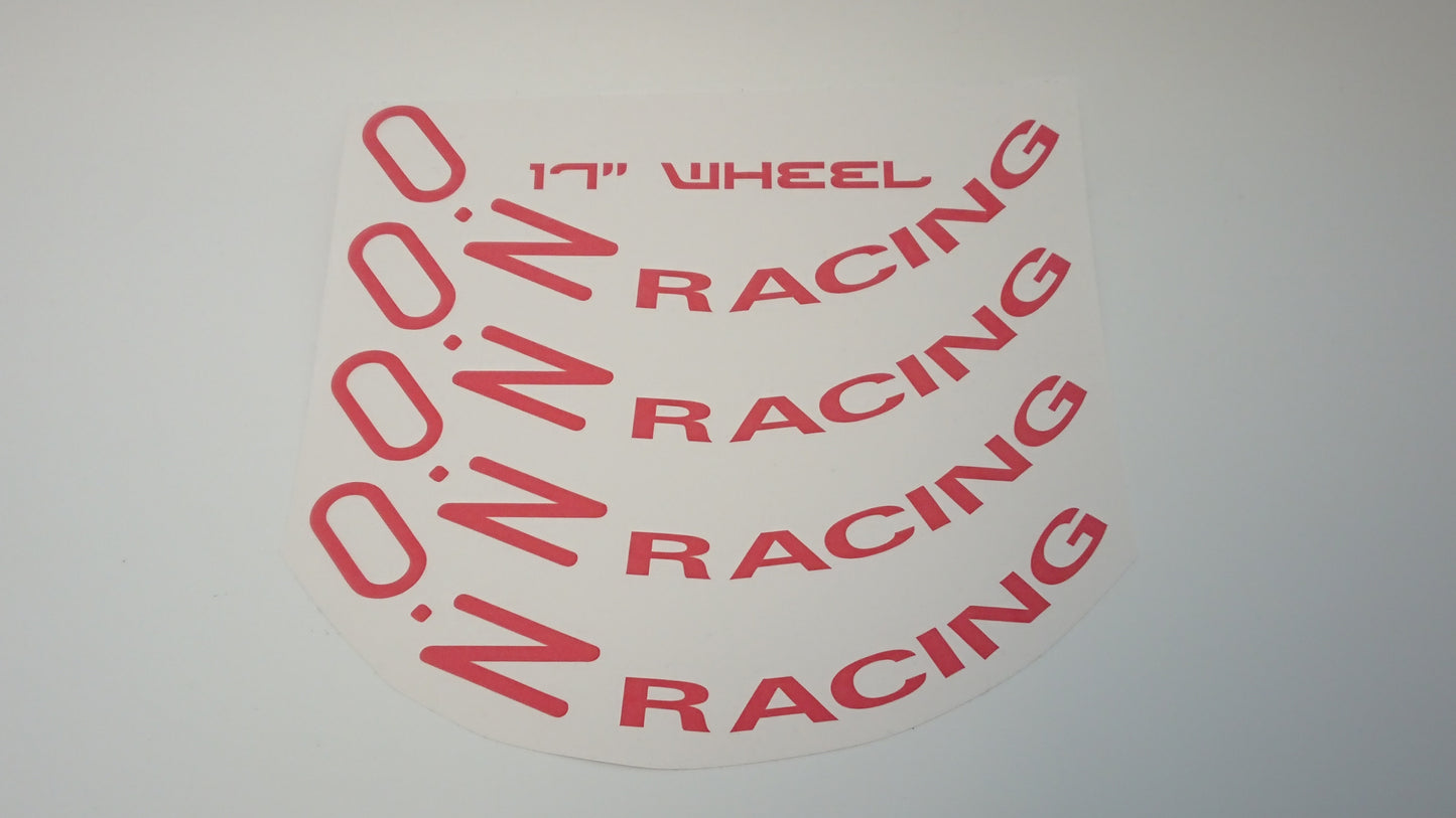 OZ Racing 17" Disc Decals