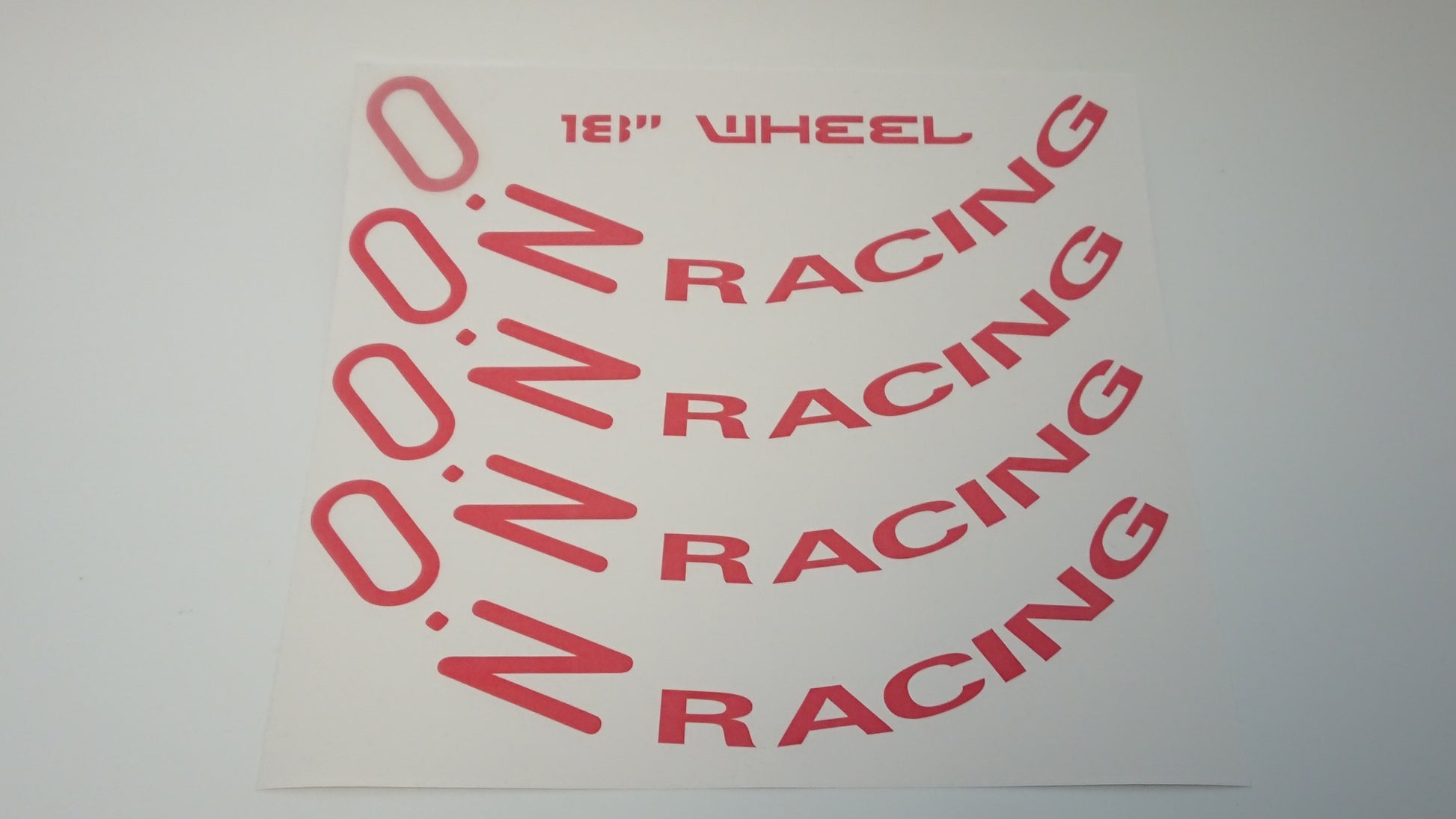 OZ Racing 18" Disc Decals