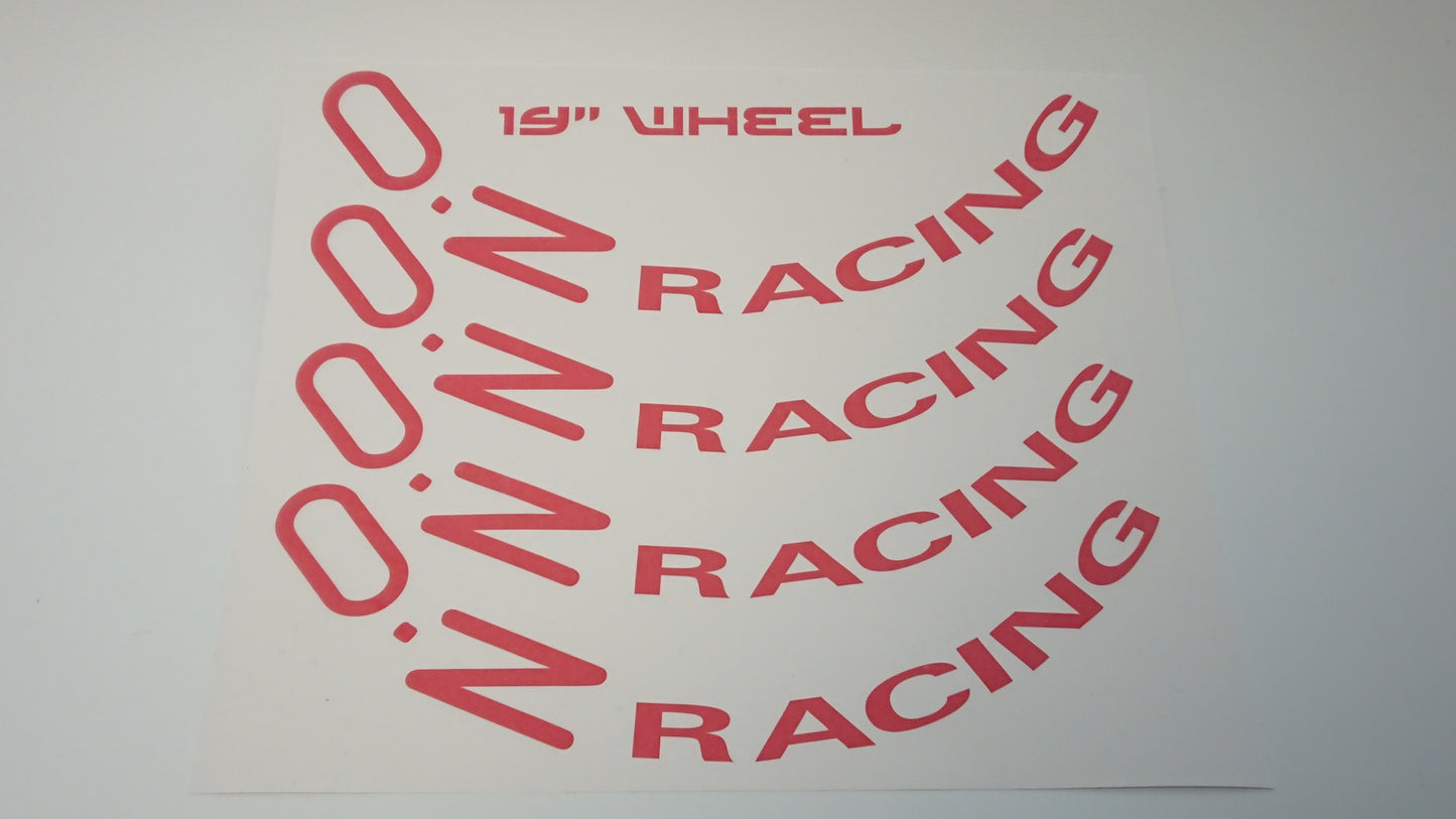 OZ Racing 19" Disc Decals