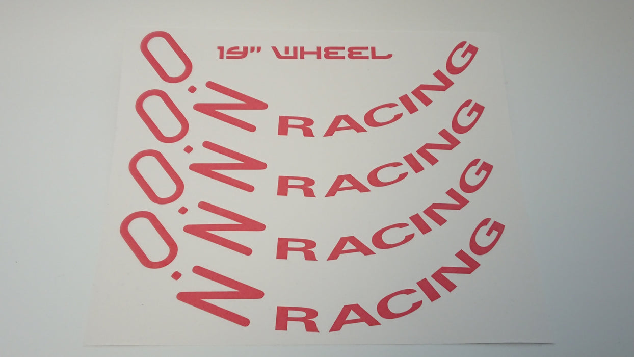 OZ Racing 19" Disc Decals