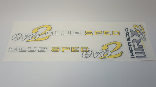 WRX Impreza Club Spec EVO 2