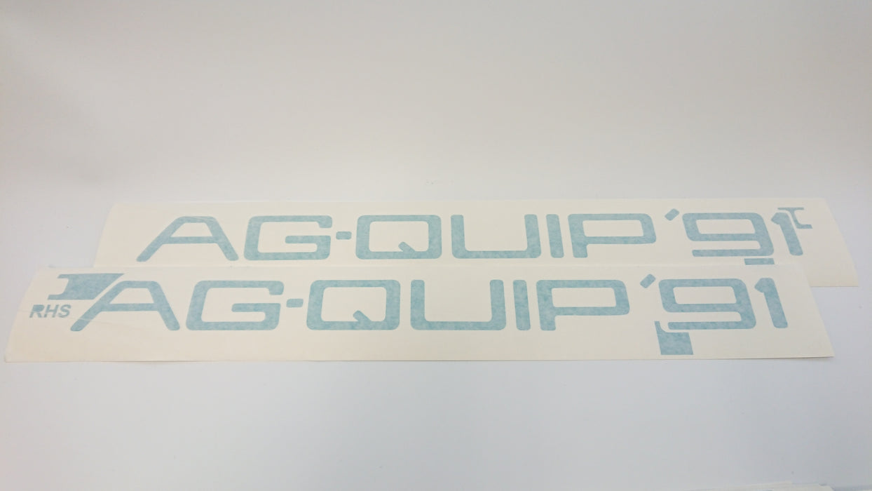 AG-QUIP 91 Side Versions