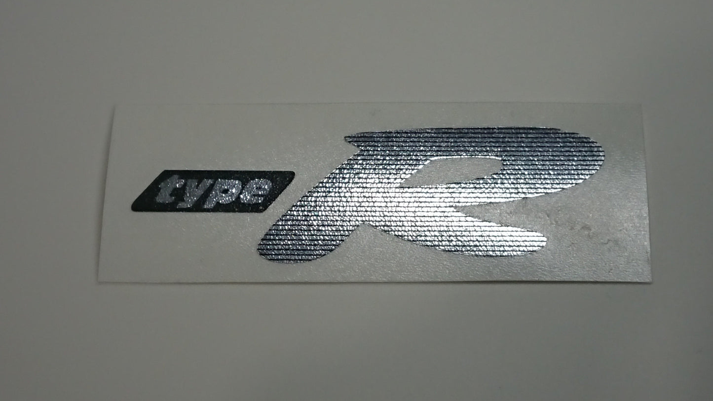 Legacy RS Type R and Type S Rear Garnish Panel Decal/Sticker