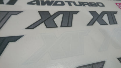 XT/Vortex/Alcyone XT and 4WD TURBO Stickers and Sets