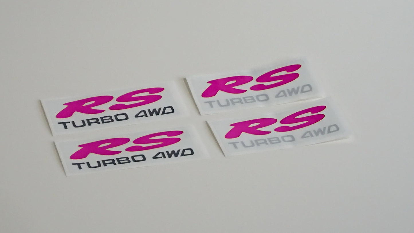 Series 1 Legacy RS Turbo 4WD Quarter Pairs