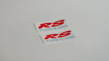 G1S1 Legacy RS TURBO 4WD Quarter Panel Stickers - Pair