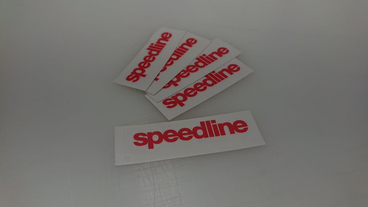 Speedline and Prodrive Reproduction Wheel Decals and Stickers