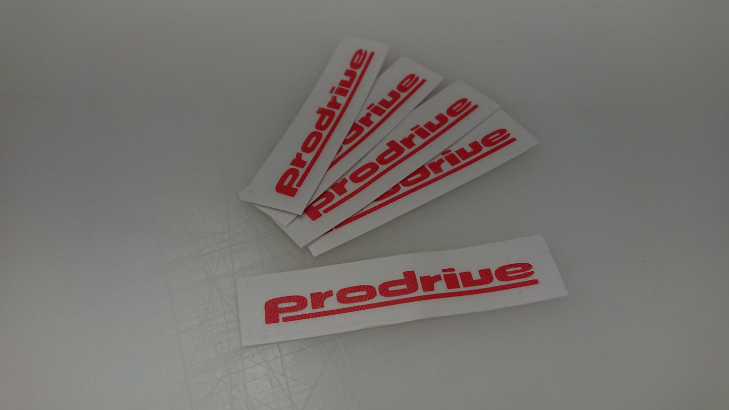 Speedline and Prodrive Reproduction Wheel Decals and Stickers