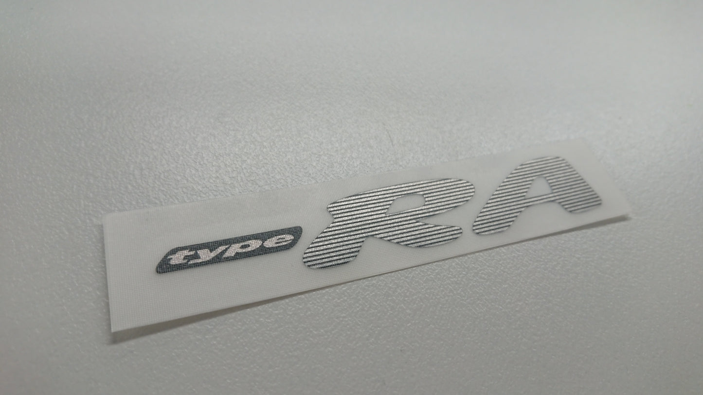 Legacy RS Type RA Rear Garnish Panel Decals/Stickers