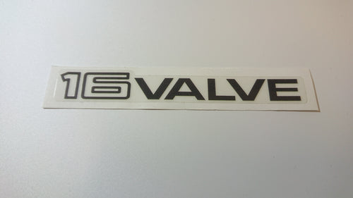 16VALVE 1st Gen Legacy/Liberty Window Stickers (white backed)