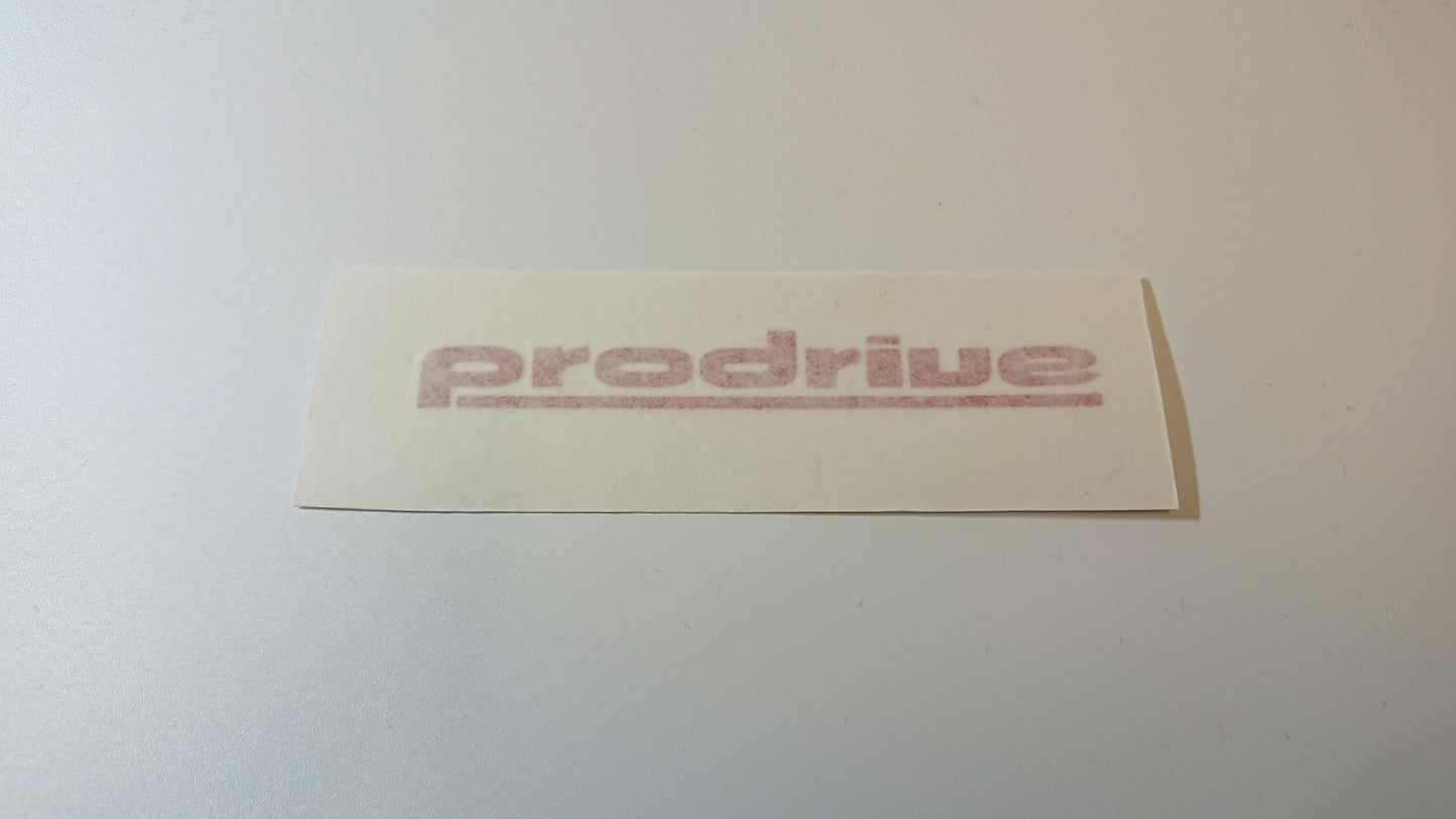 Speedline and Prodrive Reproduction Wheel Decals and Stickers