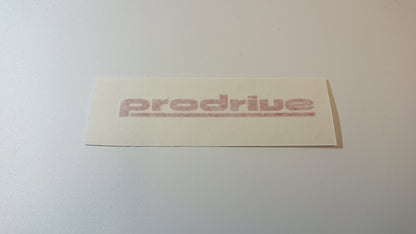 Speedline and Prodrive Reproduction Wheel Decals and Stickers