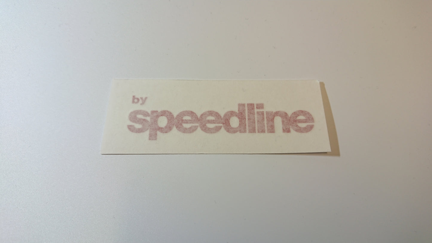 Speedline and Prodrive Reproduction Wheel Decals and Stickers