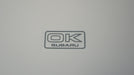 90s Era OK Subaru Reverse Glass Stickers