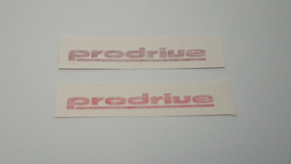 Speedline and Prodrive Reproduction Wheel Decals and Stickers