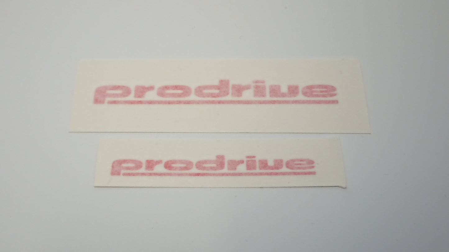 Speedline and Prodrive Reproduction Wheel Decals and Stickers